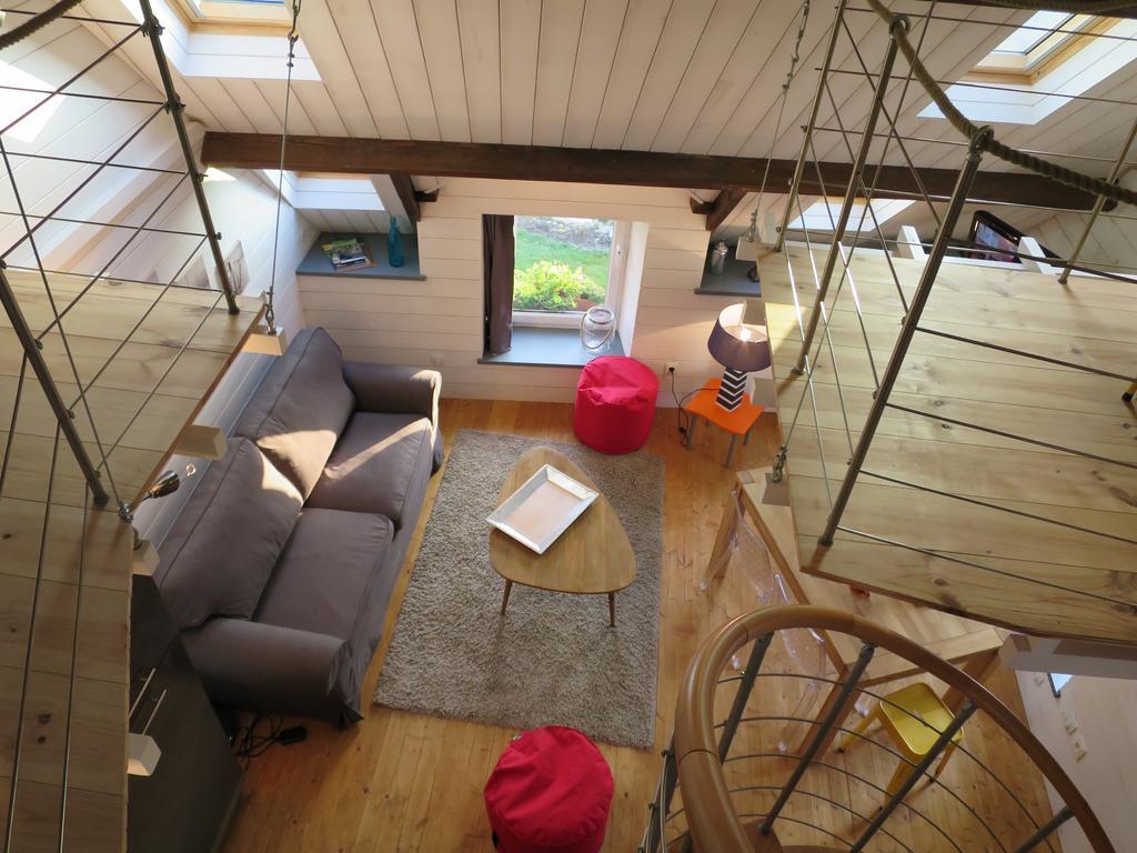 Au Coeur De La Baie Apartment Le Val-Saint-Pere Luaran gambar